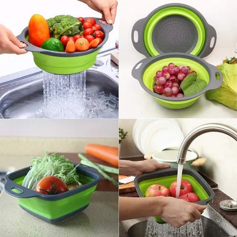 Silicone Folding Drain Basket