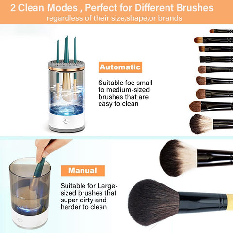 USB Plug Portable Electric Makeup Brush Cleaner