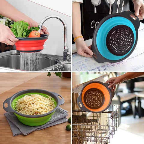 Silicone Folding Drain Basket