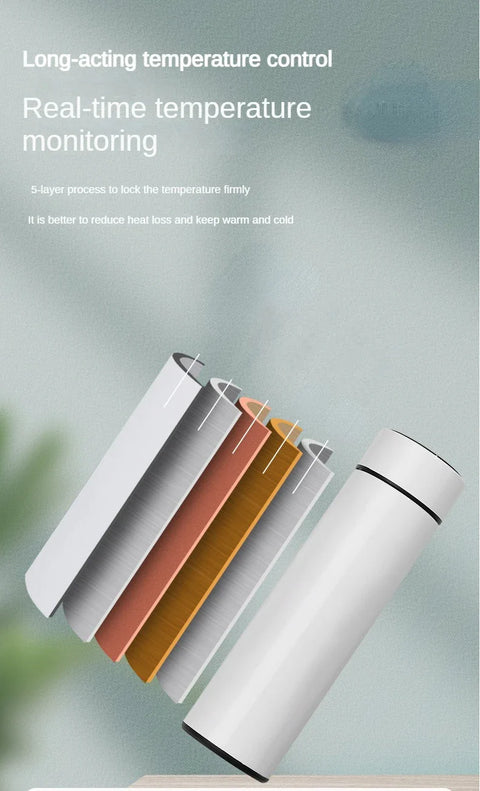 Thermos Bottle with Digital Temperature