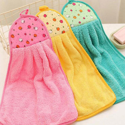 Coral Fleece Fingertip Towel