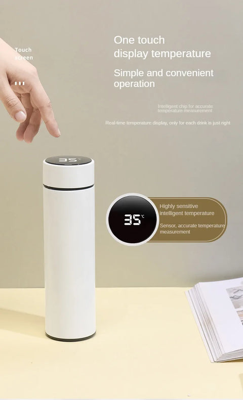 Thermos Bottle with Digital Temperature
