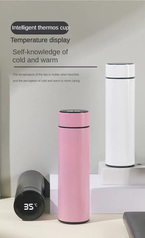 Thermos Bottle with Digital Temperature