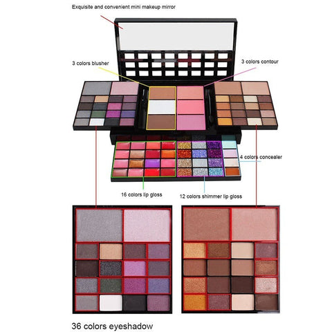Glitter Eyeshadow waterproof palette