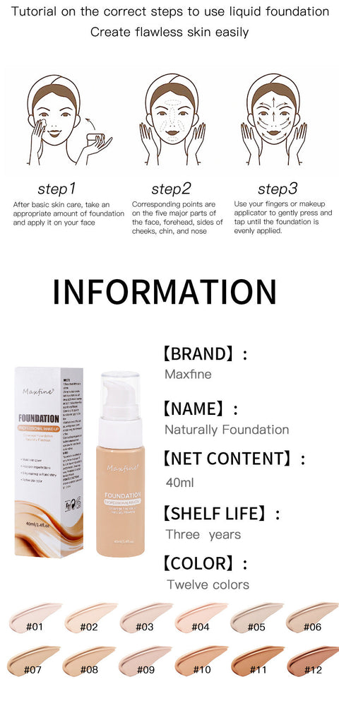 Waterproof Liquid Foundation