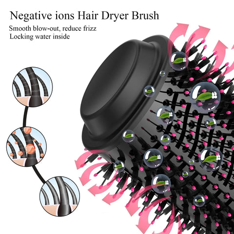 3 IN 1 Hot Air Brush One-Step Hair Dryer