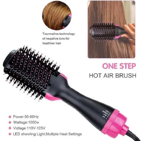 3 IN 1 Hot Air Brush One-Step Hair Dryer