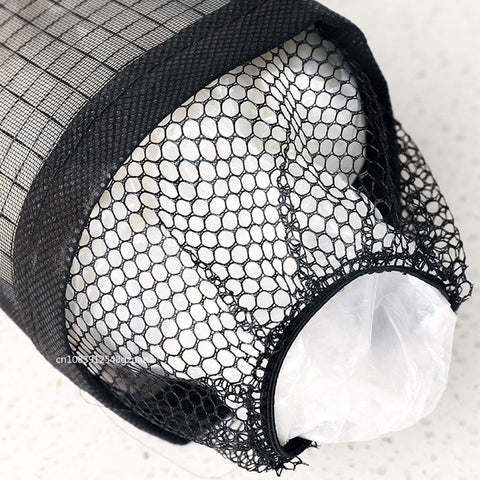 Plastic shopping bag holder