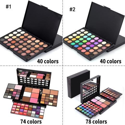 Glitter Eyeshadow waterproof palette