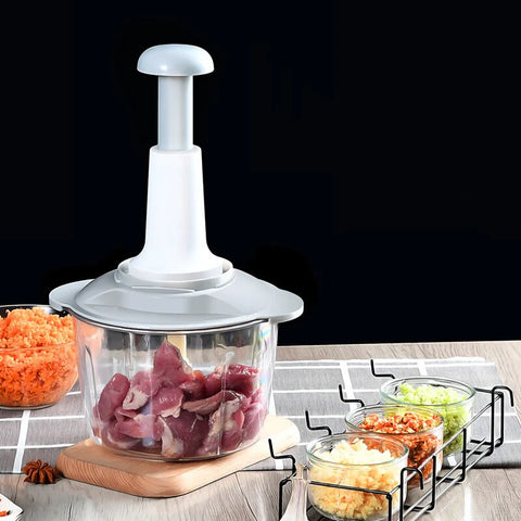 Manual Meat Mincer Garlic Chopper